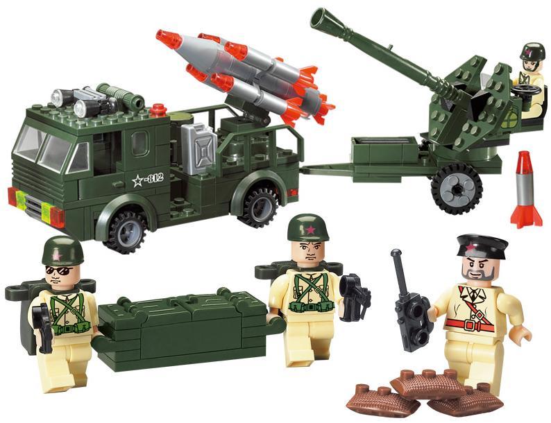 Bộ đồ chơi Tên lửa Phóng 812 Enlighten Quân đội Tên lửa