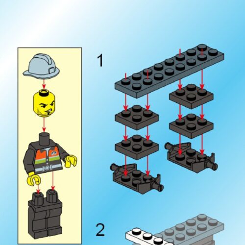 Sách Hướng Dẫn Lắp Ráp Xe Cứu Hỏa ENLIGHTEN 901, Hướng dẫn lắp ráp ENLIGHTEN 901 Xe cứu hỏa, Sách ENLIGHTEN 901 Xe cứu hỏa bảo trì