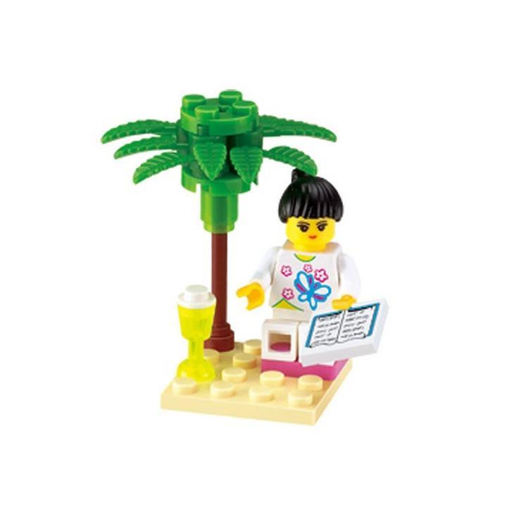 Bộ đồ chơi cô bé đọc sách 1208 Enlighten Girls Series