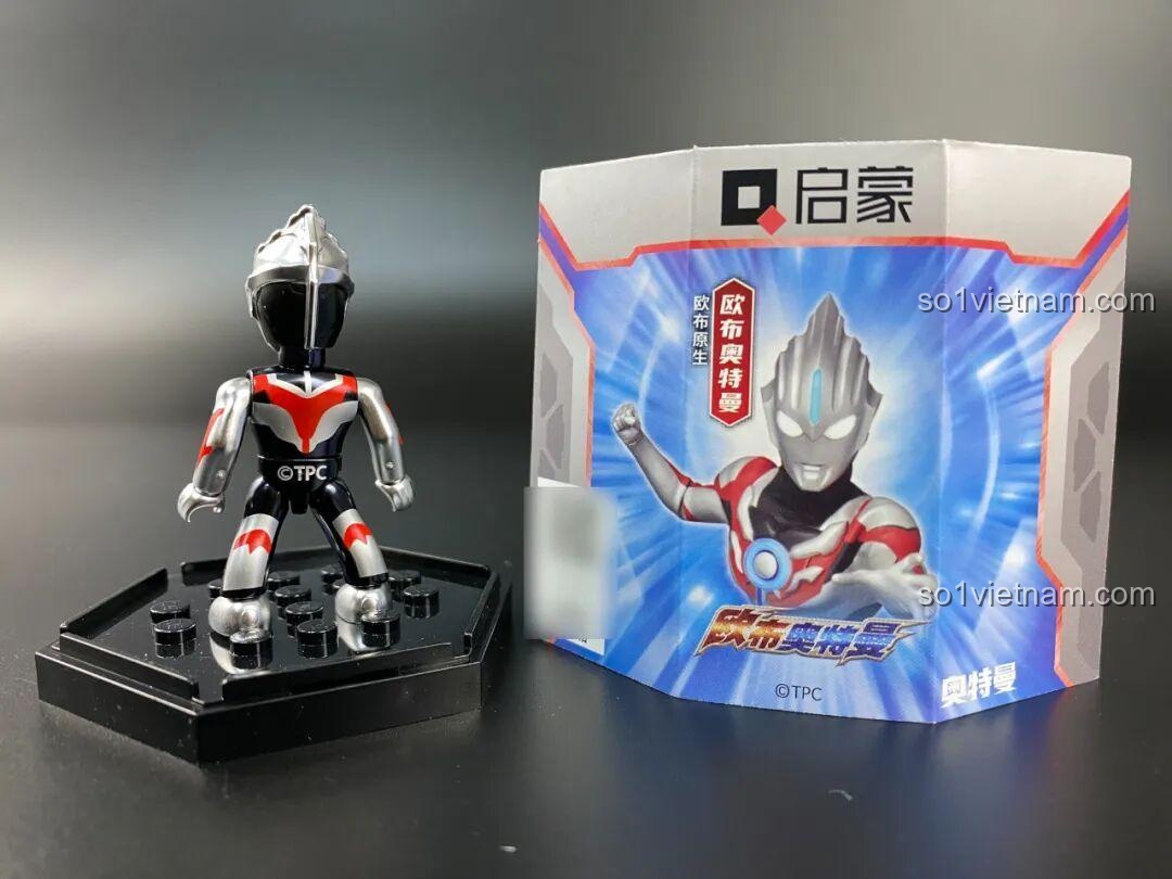 Quảng cáo series đồ chơi lắp ráp Enlighten Ultraman, bao gồm xe tuần tra Delam Patrol Car 75039, kích thích sáng tạo cho bé trai.