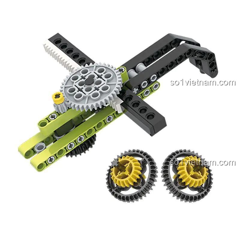 Bộ đồ chơi lắp ghép con quay kỹ thuật Fengda 918-4