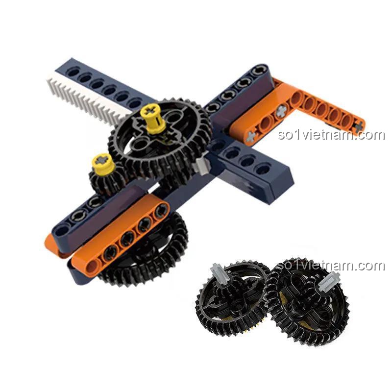 Bộ đồ chơi lắp ghép con quay kỹ thuật Fengda 918-4