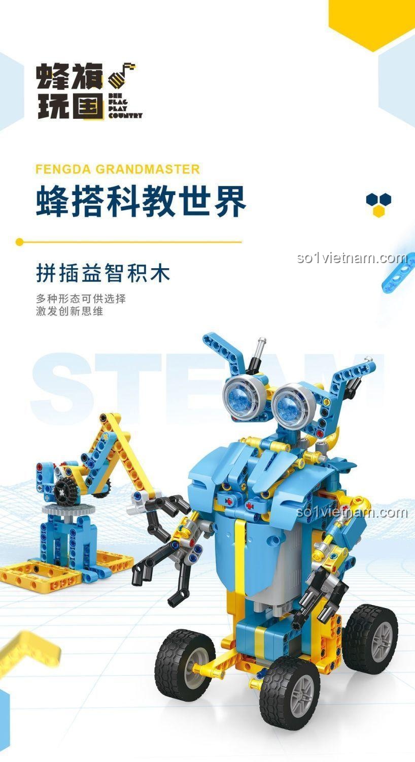 Fengda Grandmaster thế giới khoa học robot STEM