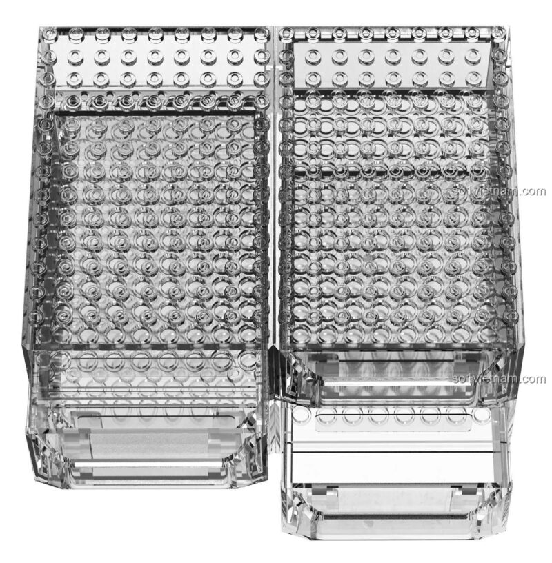 Hộp đựng phụ kiện FiiO HB11, bộ khối lắp ghép hộp đựng đồ đa năng, tương thích LEGO®, giá rẻ cho bé trai bé gái 6 tuổi