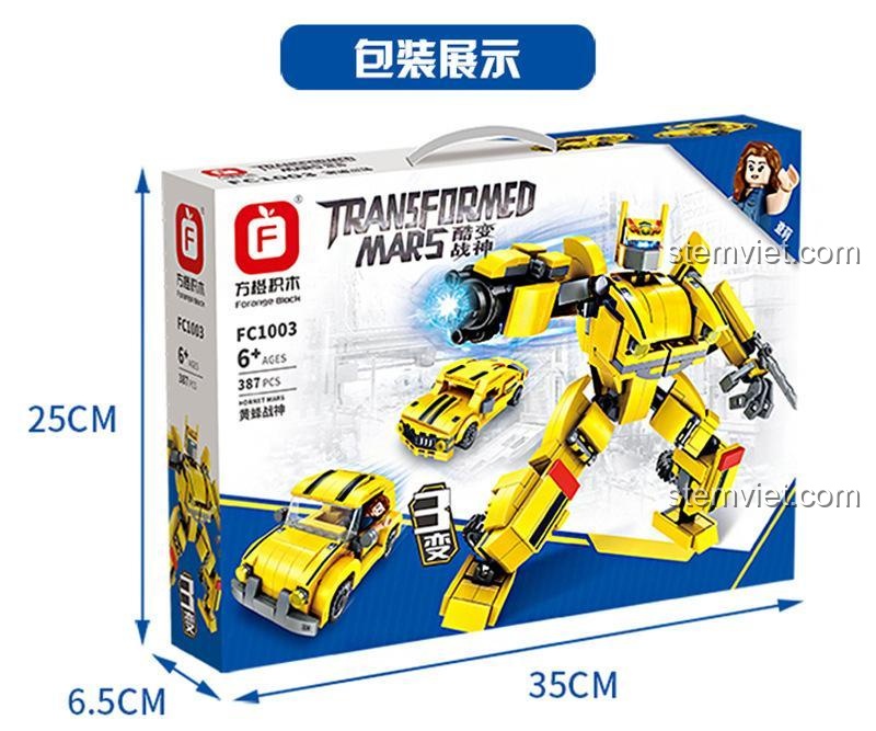 Hộp sản phẩm bộ lắp ghép FC1003 Forange Bumblebee