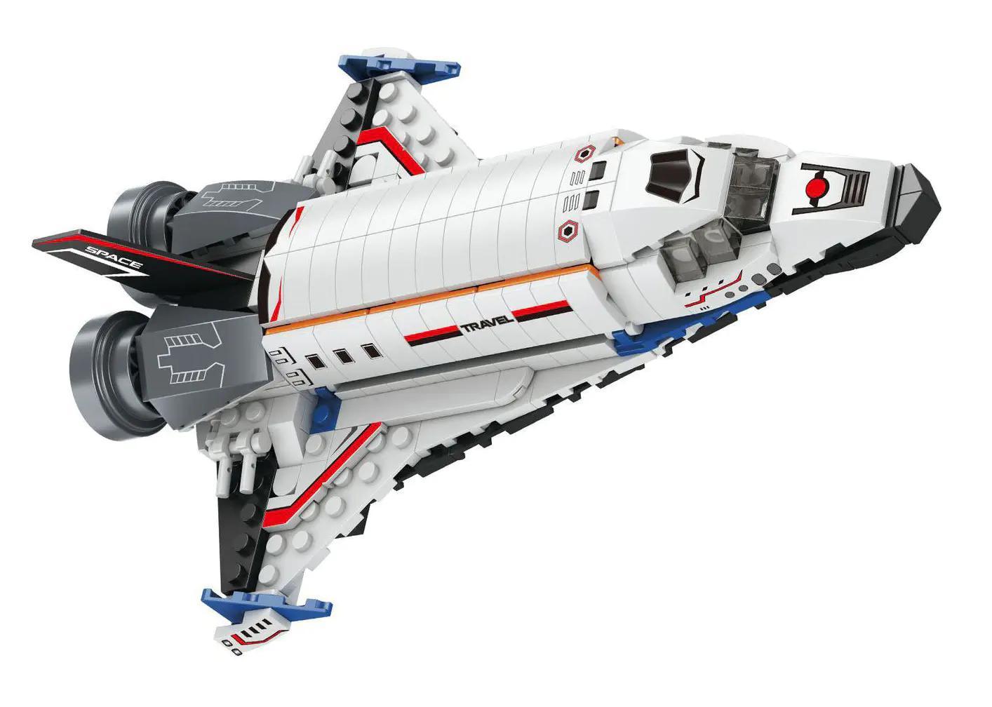 đồ chơi lắp ráp Forange FC1034 Phi thuyền chiến thần, mô hình phi thuyền không gian cho bé trai 6 tuổi, đồ chơi xếp hình chất lượng cao