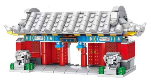Mô hình Cổng Trường Đại Học Forange FC1055 3 Trong 1 với kiến trúc tinh xảo, đồ chơi lắp ráp cho bé trai 6 tuổi, giá tốt
