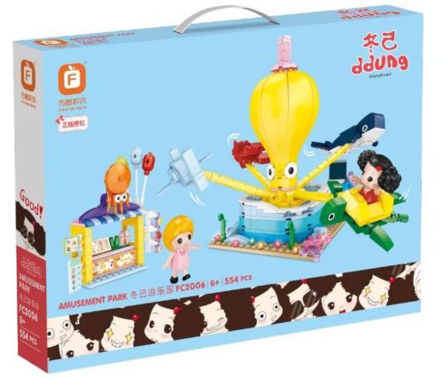 Hộp đồ chơi lắp ghép Forange FC2006 Công viên giải trí DDUNG