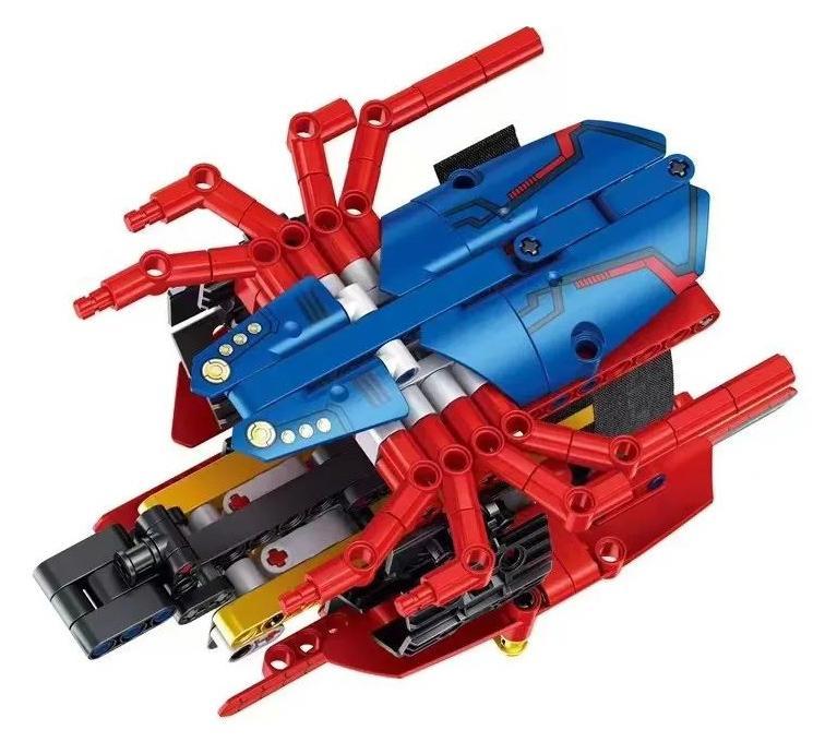 Bộ đồ chơi Súng bắn tơ nhện Forange FC9402 màu xanh đỏ, thiết kế đeo tay độc đáo, phù hợp bé trai 6 tuổi, giá tốt.