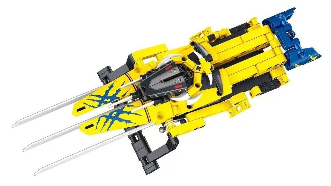 Đồ chơi lắp ráp Vũ Khí Rực Lửa: Móng Vuốt Sói Forange FC9404, mô hình chi tiết cao cấp cho bé trai đam mê chiến đấu.