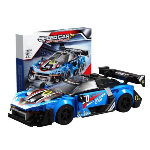 Bộ đồ chơi lắp ráp GAOMISI T1020 Xe đua McLaren Senna, mô hình siêu xe tốc độ cao 314 mảnh cho bé trai 6 tuổi, giá tốt.