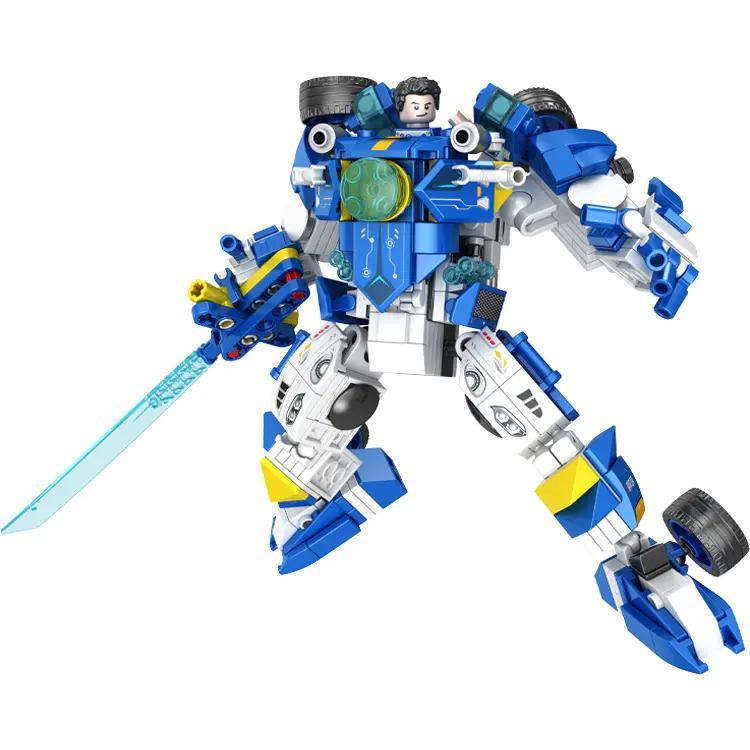 Robot biến hình Gaomisi T3049 với thanh kiếm ánh sáng