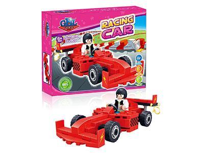 Bộ đồ chơi lắp ráp GBL KY98110 Xe Đua Công Thức 1 màu đỏ, phù hợp cho bé trai 6 tuổi, giá tốt, tương thích LEGO®.