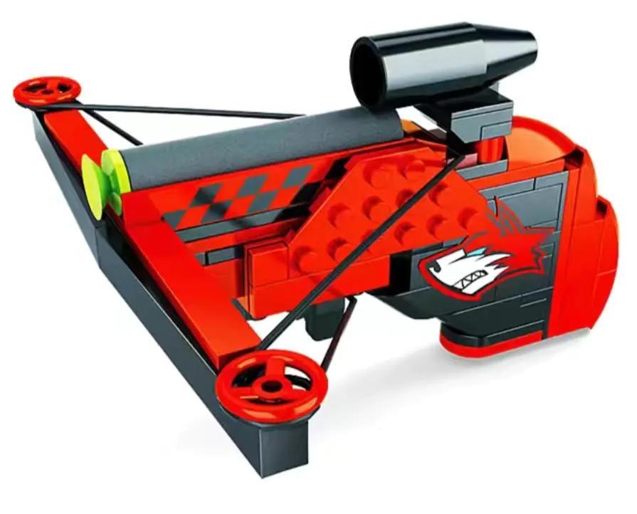 Bộ đồ chơi Nỏ Cầm Tay Generic QX2002, đồ chơi lắp ráp bắn đạn xốp an toàn cho con trai 6 tuổi, giá tốt