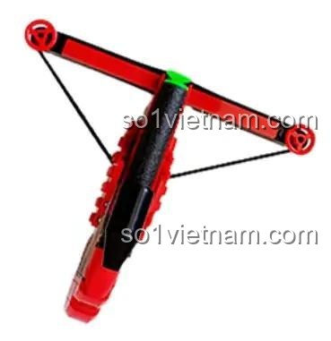 Đồ chơi mô hình Generic QX2002 Nỏ Cầm Tay, súng lắp ráp bắn đạn xốp cho bé trai 6 tuổi, chất lượng cao