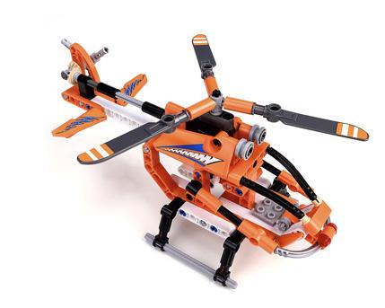 Hộp đồ chơi xếp hình Trực thăng Technic Gigo 58415, món quà giá rẻ cho bé trai.