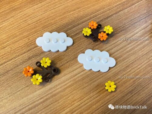 bộ lắp ghép Trăng Rằm Trung Thu Gobricks G2212, mô hình trang trí lễ hội hai mặt độc đáo, phù hợp bé 8 tuổi, giá tốt
