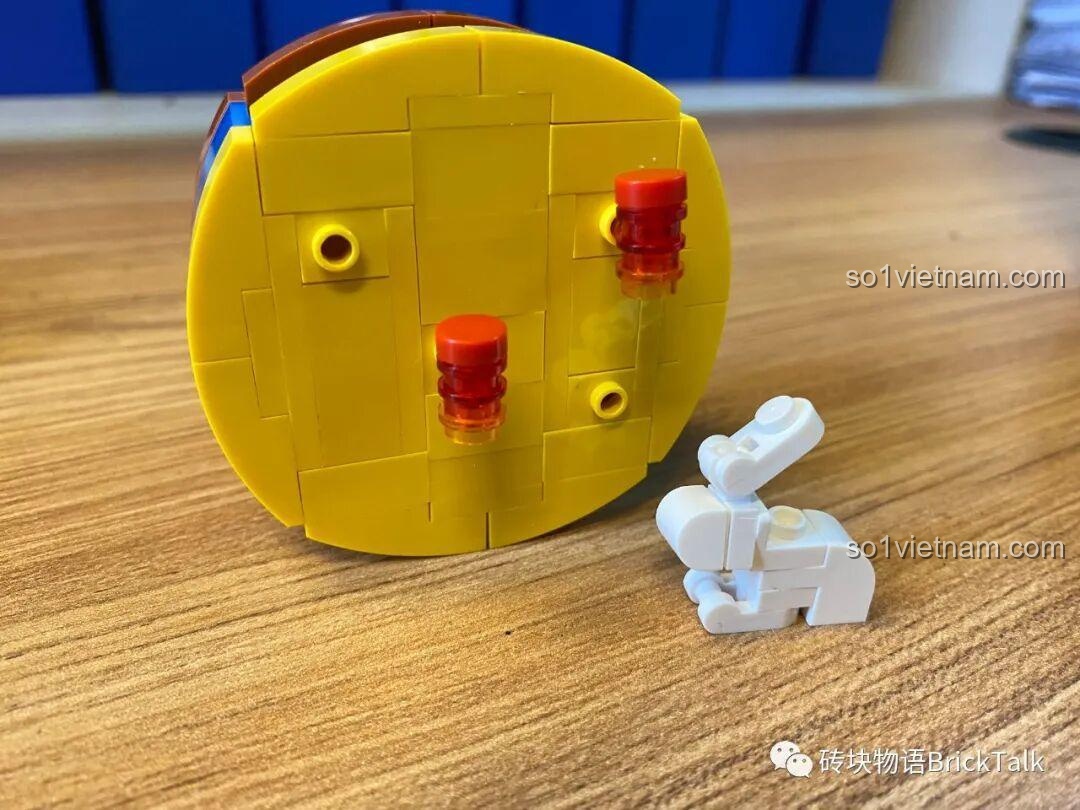 Đồ trang trí Trung Thu Gobricks G2212, mô hình có chức năng giá đỡ bút tiện lợi, phù hợp bé 8 tuổi, giá tốt