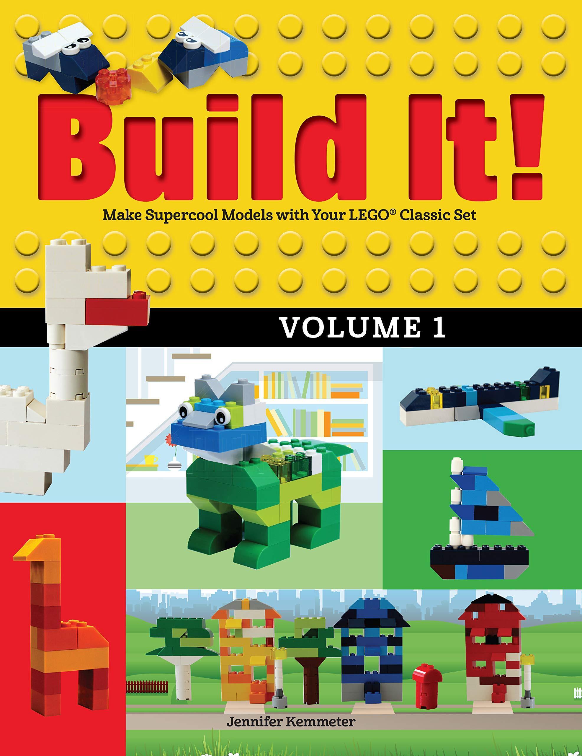 sách hướng dẫn lắp ráp Sách hướng dẫn lắp ráp LEGO®, hướng dẫn lắp ráp sáng tạo cho trẻ 5 tuổi trở lên, phát triển tư duy logic, giá tốt
