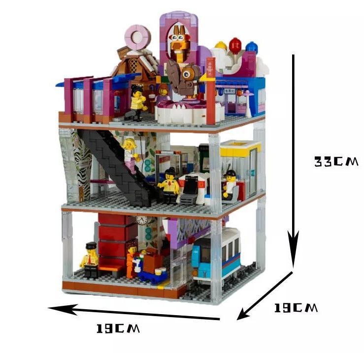 Bộ lắp ghép Ga Tàu Điện Ngầm Sở Thú Quảng Châu 31024 từ Guangzhou Metro, mô hình kiến trúc tinh xảo, thiết kế độc đáo, phù hợp cho bé trai, bé gái 8 tuổi, giá tốt.