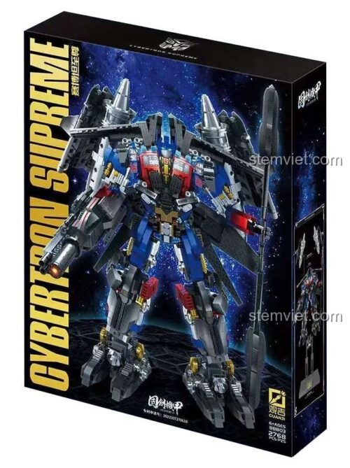 Hộp đồ chơi lắp ráp Guanji BB803 Mecha Optimus Prime, 2768 chi tiết, quà tặng sinh nhật cho con trai.