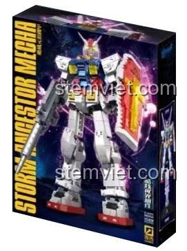 Hộp đồ chơi mô hình Mecha Storm Angestor Guanji BB804, 1528 chi tiết, quà tặng đáng tiền cho con trai.