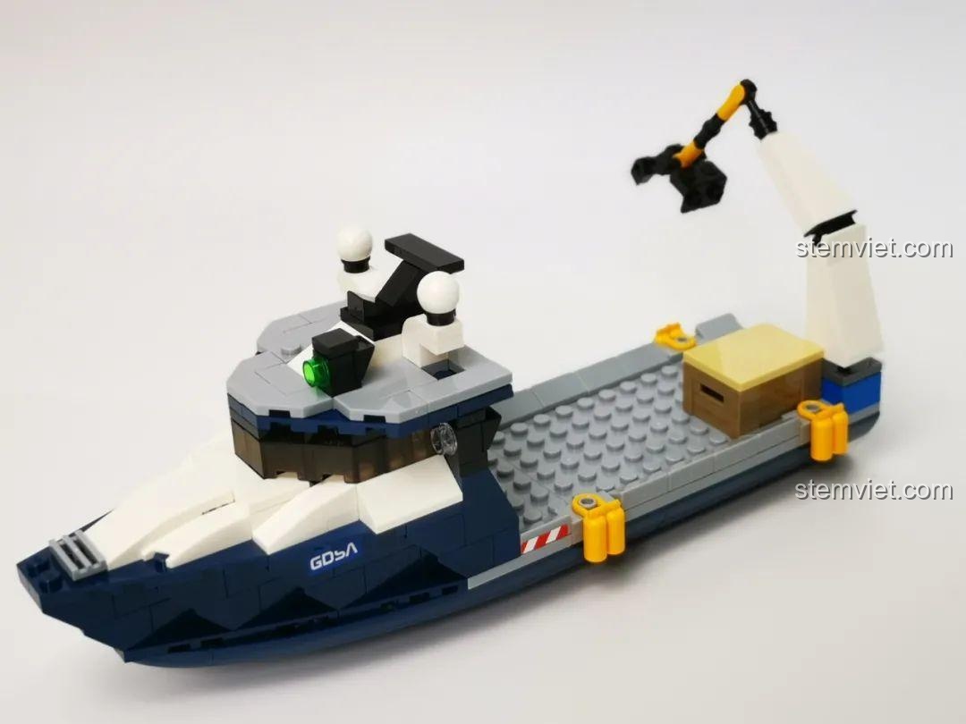 Hoàn thiện phần thân tàu công tác của bộ lắp ráp Tàu con thoi Atlantis GUDI.