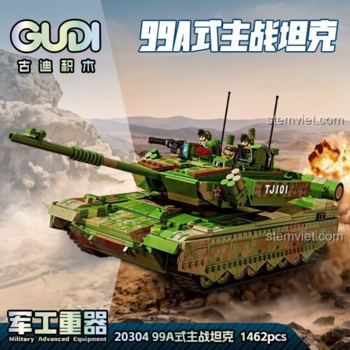 Xe tăng chiến đấu 99A GUDI 20304 - Hộp sản phẩm