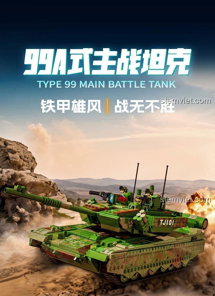 Xe tăng chiến đấu 99A GUDI 20304 - Hình ảnh quảng cáo