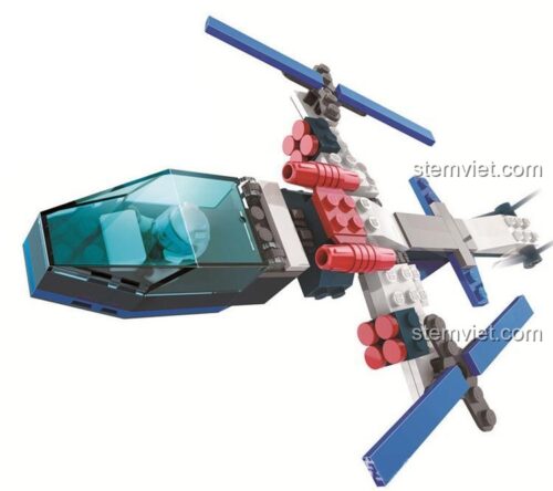 đồ chơi mô hình Chiến cơ không gian GUDI 8221, bộ lắp ghép cho bé trai 6 tuổi, giá rẻ