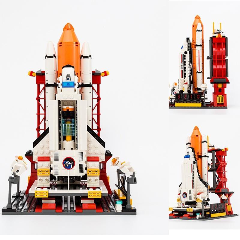 Bộ lắp ghép Trung tâm Phóng Tàu Con Thoi GUDI 8815, đồ chơi mô hình Tàu Con Thoi Vũ Trụ cho bé trai 6 tuổi, giá tốt.