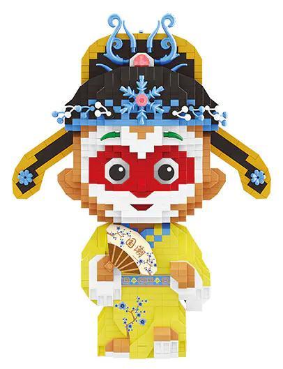 Mô hình Tôn Ngộ Không Bảng Nhãn HAPPY BUILD YC-32022