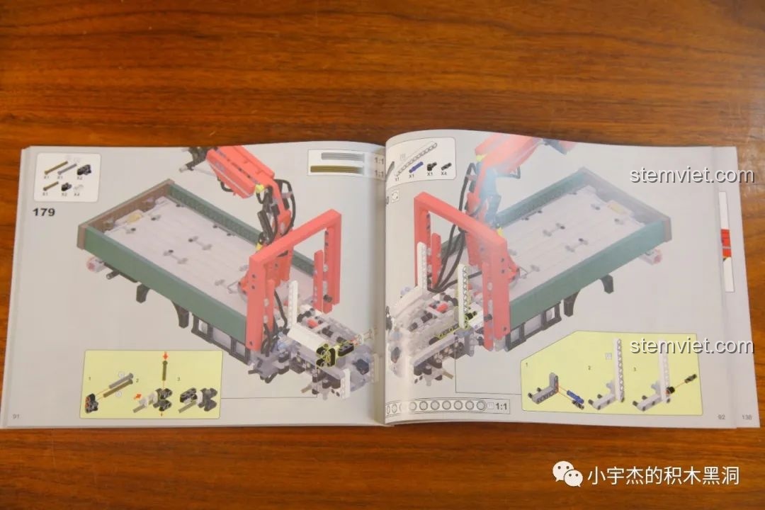 Các chi tiết đặc biệt của bộ HAPPY BUILD YC-GC007