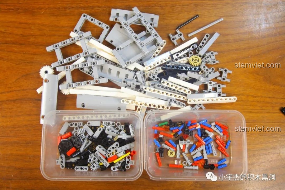 Mô hình Xe cẩu tải nhỏ HAPPY BUILD YC-GC007 đã hoàn thành