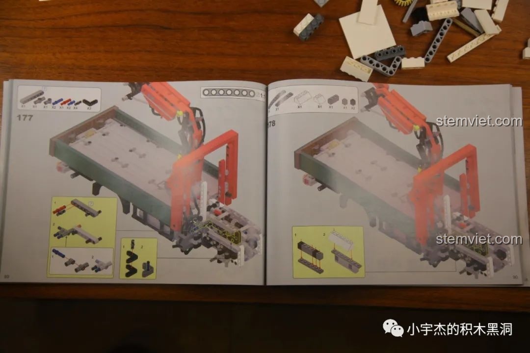 Các túi mảnh ghép bước 4 của HAPPY BUILD YC-GC007