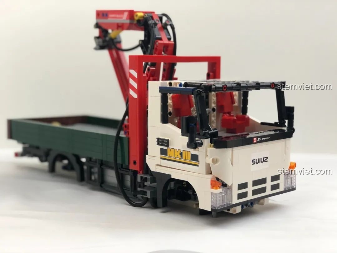 Điều chỉnh van để điều khiển cần cẩu của bộ HAPPY BUILD YC-GC007.