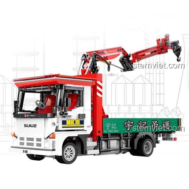 HAPPY BUILD YC-GC007 Xe cẩu tải nhỏ - Phối cảnh