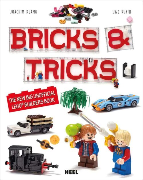 Sách hướng dẫn lắp ráp LEGO® Heel-Verlag ISBN9783958437623, hơn 100 ý tưởng, mẹo xây dựng đỉnh cao, cho bé trai bé gái 8 tuổi, giá tốt.