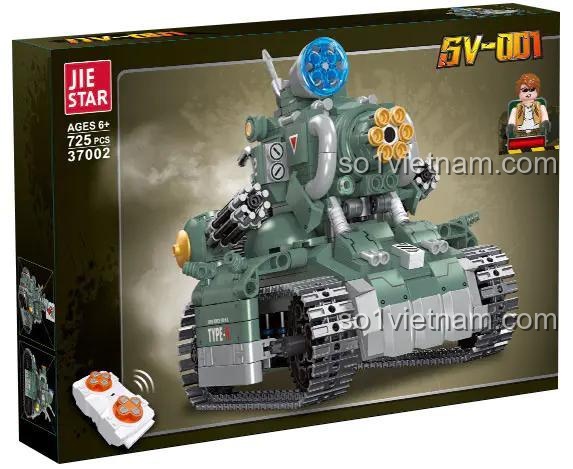 Hộp đựng bộ đồ chơi xe tăng chiến đấu SV-001 JIESTAR 37002