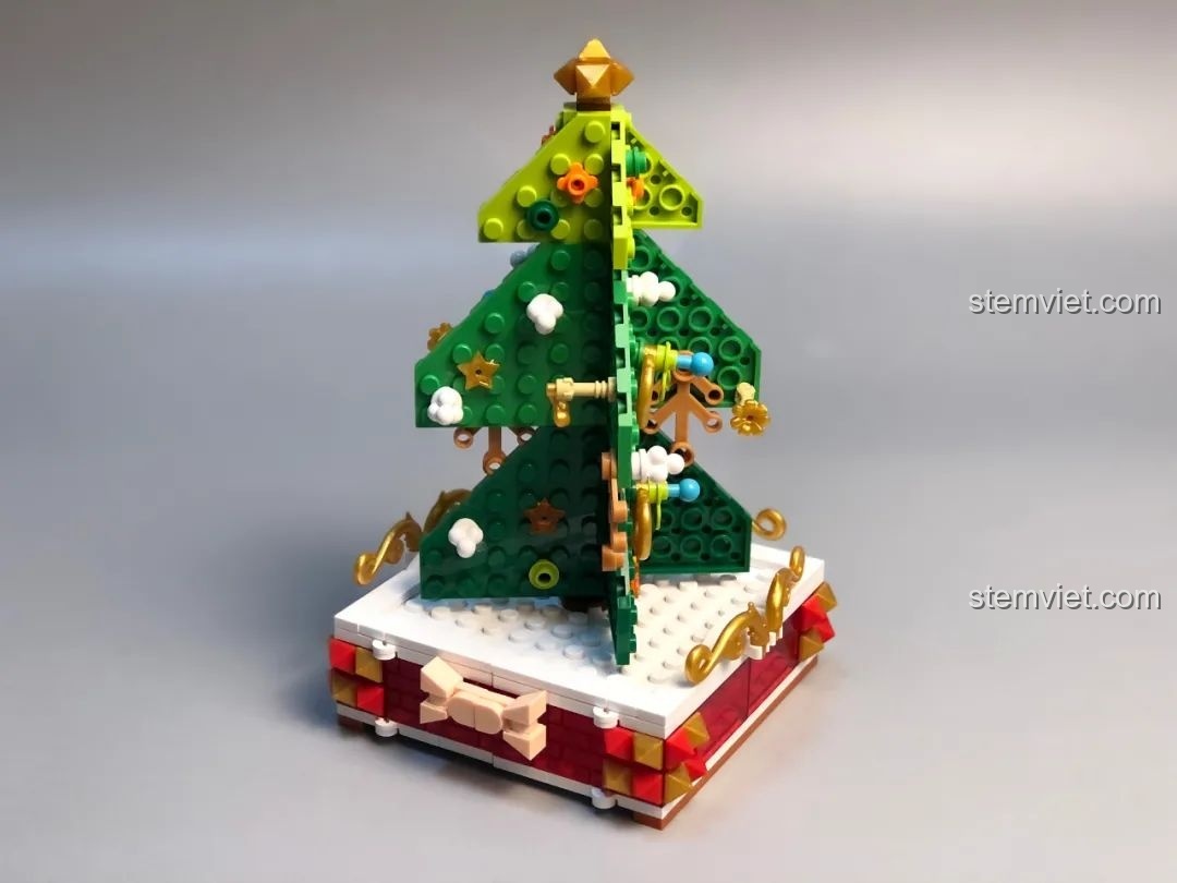 Hộp sản phẩm của đồ chơi mô hình Khung Ảnh Giáng Sinh JAKI, thiết kế độc đáo, phù hợp làm quà tặng.