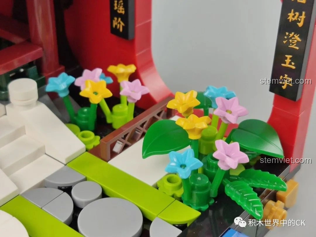 Hộp sản phẩm bộ lắp ghép Keeppley K10146 Nhàn Văn Diệu Khúc, thiết kế sang trọng, hình ảnh mô hình rõ nét.