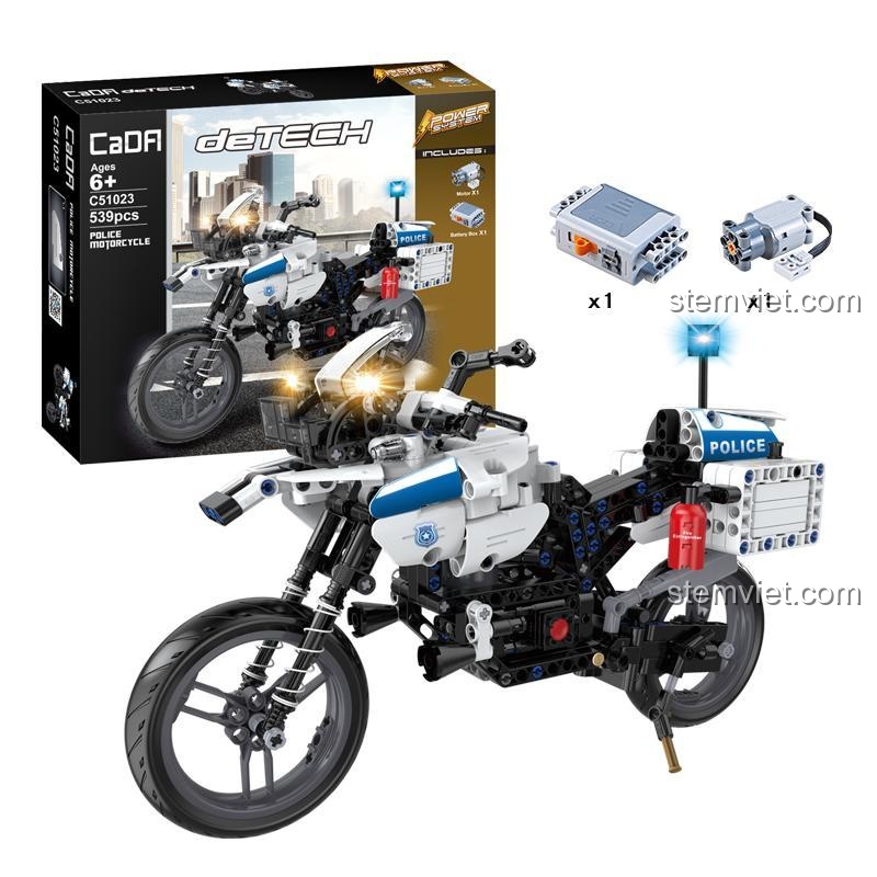 Hộp mô tô cảnh sát CaDA C51023