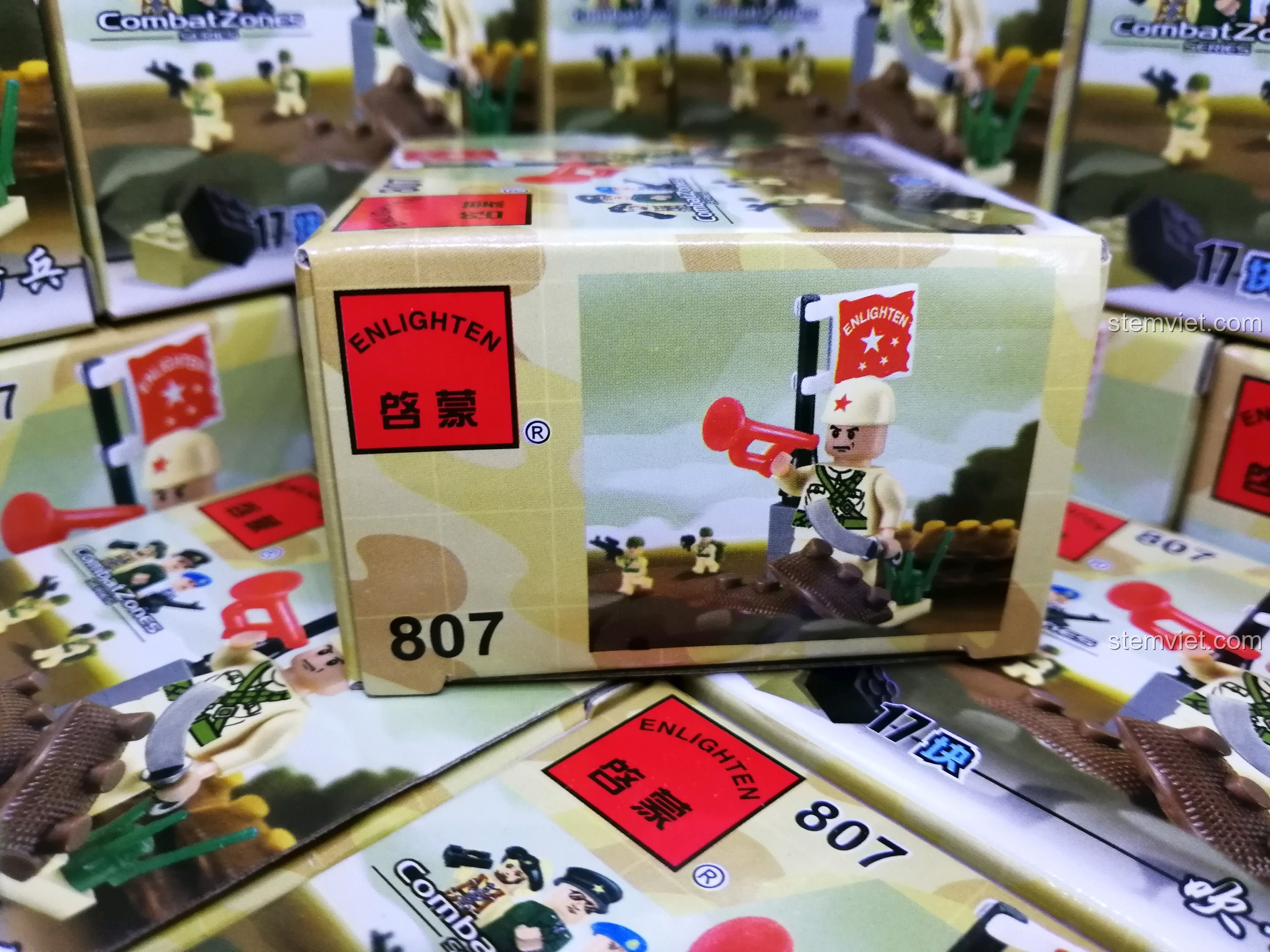 Hộp sản phẩm ENLIGHTEN 807 Chiến binh thổi kèn