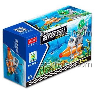 Hộp sản phẩm JIESTAR 24003 Tàu ngầm mini