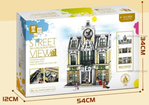 Hộp sản phẩm ZHEGAO QL0922 Trung Tâm Thương Mại Châu Âu