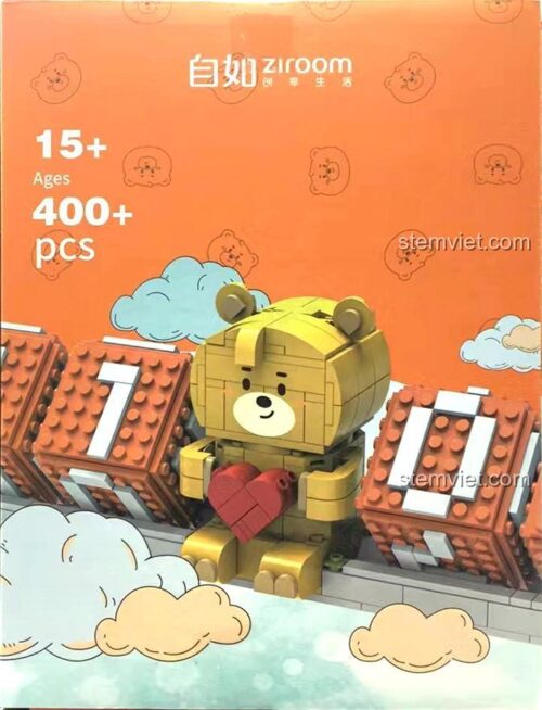 Hộp Lịch Vạn Niên Gấu Teddy ZIROOM