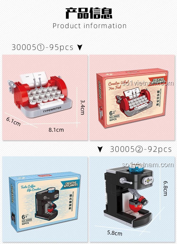 Hộp bộ đồ chơi lắp ghép mô hình tai nghe HSANHE 30005, đồ chơi STEM cho bé 6 tuổi