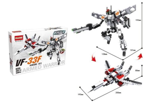 Hộp sản phẩm bộ đồ chơi HSANHE 6233 VF-33F Armed Warrior