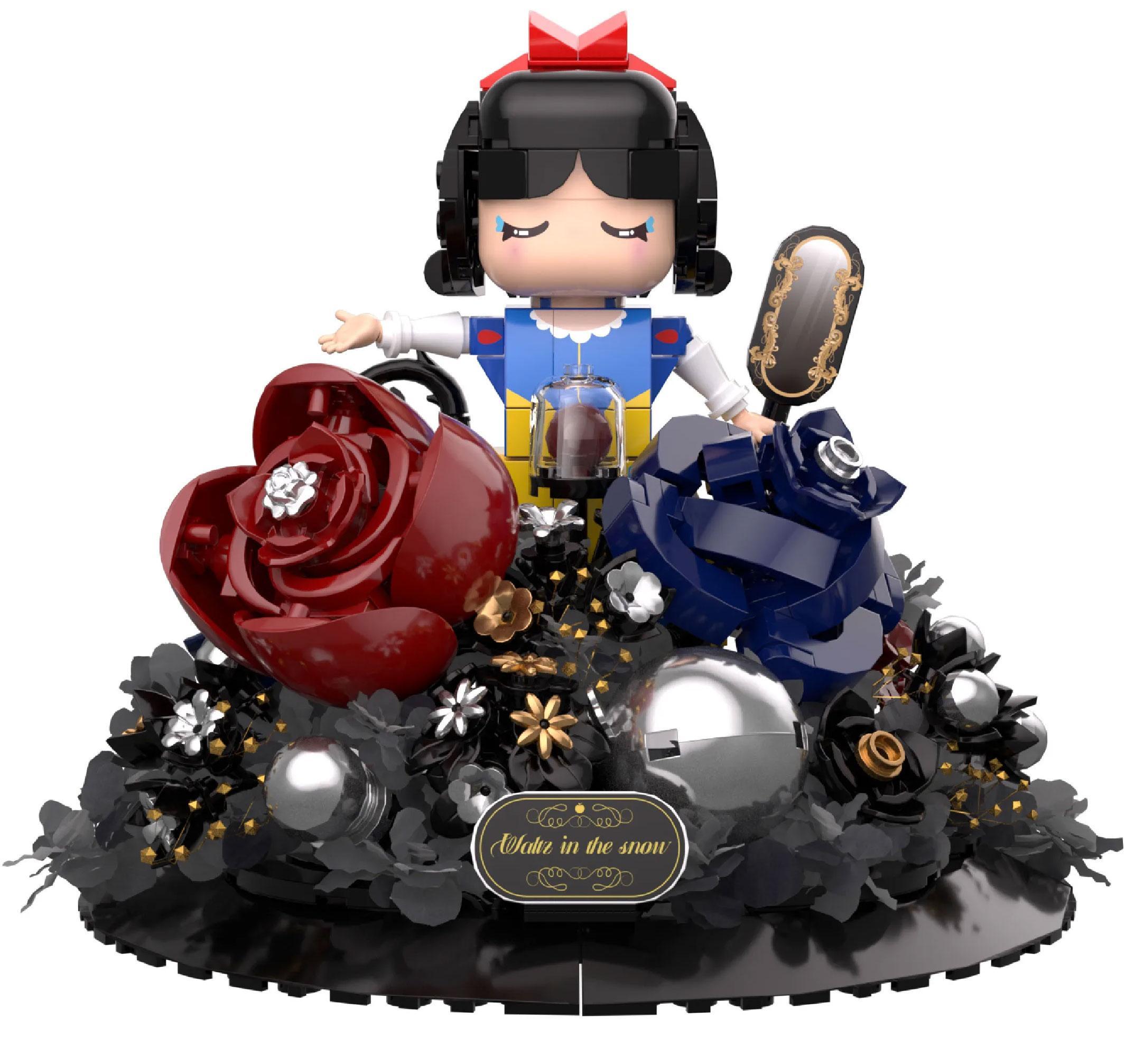 Mô hình Bạch Tuyết Vũ Điệu Tuyết Trắng Iambrick 30501, bộ lắp ghép nghệ thuật cho con gái 14 tuổi, chất lượng cao, giá tốt.