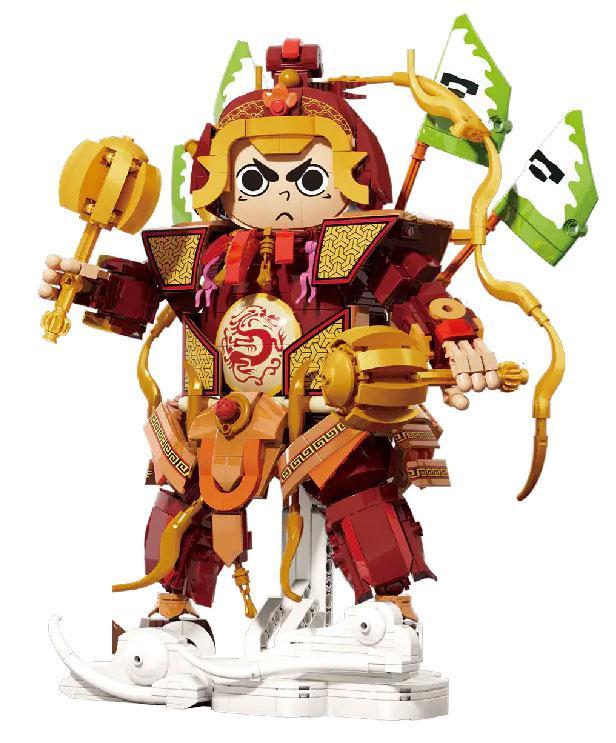 Mô hình Môn Thần iambrick 31101, bộ lắp ghép Thần Cửa 1052 mảnh, đồ chơi mô hình Tượng Môn Thần cho con trai 14 tuổi, chi tiết tinh xảo, giá tốt.